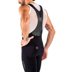 Nalini Graded Fietsshorts met bretels Heren - black/black 4001