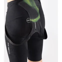 Nalini Graded Fietsshorts met bretels Heren - black/black 4001