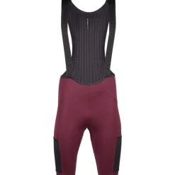 Nalini Gravel Fietsshorts met bretels Heren - red wine 4100