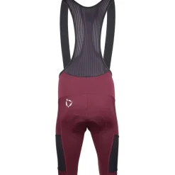 Nalini Gravel Fietsshorts met bretels Heren - red wine 4100