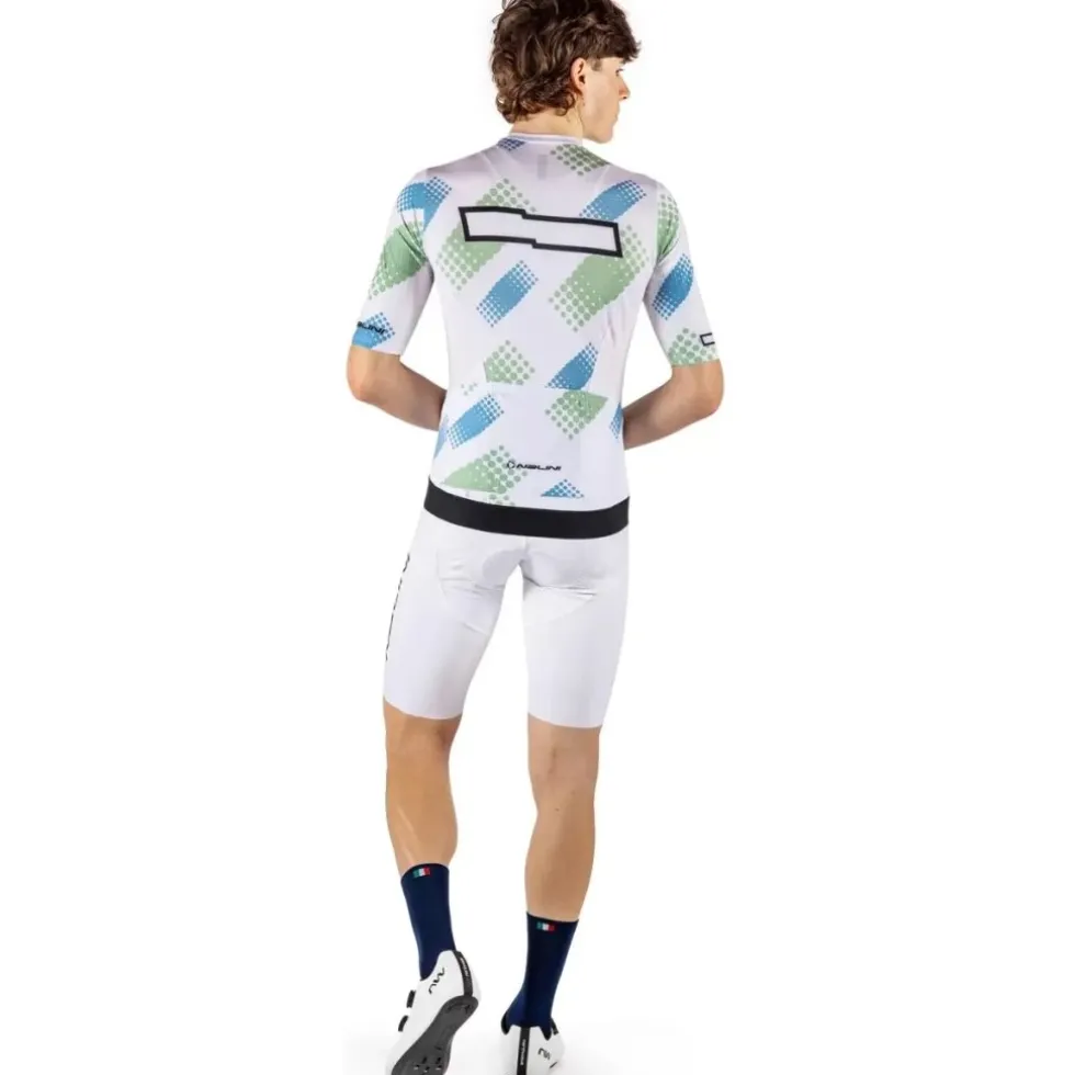 Nalini Harlem Fietsshirt heren - wit 4020