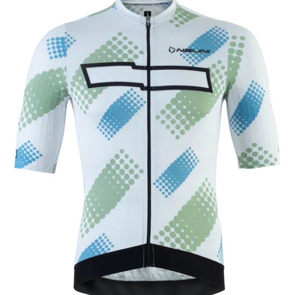 Nalini Harlem Fietsshirt heren - wit 4020