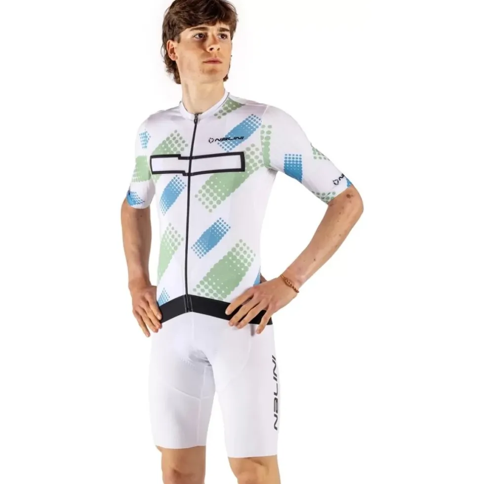 Nalini Harlem Fietsshirt heren - wit 4020