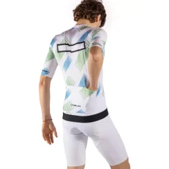 Nalini Harlem Fietsshirt heren - wit 4020