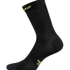 Nalini High Vela Fietssokken - black/yellow 4050