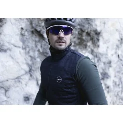 Nalini HP Embossed Fietsjas Heren - zwart 4000