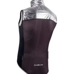 Nalini Mirror Fietsvest Heren - zwart/zilver 4000