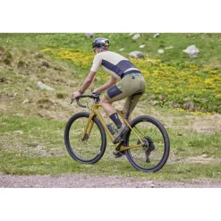 Nalini New Gravel Fietsshort met bretels voor heren - groen 4400