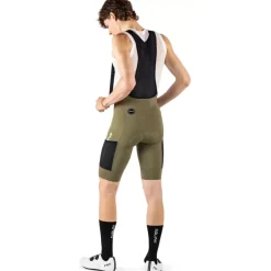 Nalini New Gravel Fietsshort met bretels voor heren - groen 4400