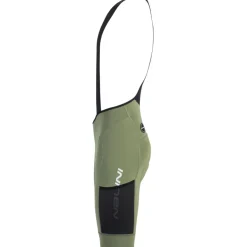 Nalini New Gravel Fietsshort met bretels voor heren - groen 4400