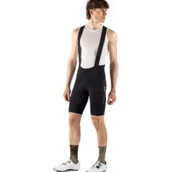 Nalini New Gravel Fietsshort met bretels voor heren - zwart 4000