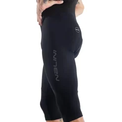 Nalini New Ideale 3/4 Fietsbroek met Bretels Heren - zwart 4000