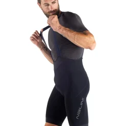 Nalini New Ideale Fietsshorts met bretels Heren - zwart 4000