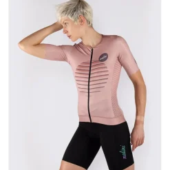 Nalini New Laser Fietsshirt Dames - dusty pink 4700