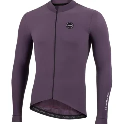 Nalini New Soft Wrap Fietstrui met lange mouwen Heren - dusty purple 4800