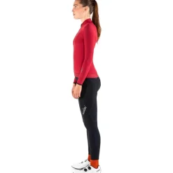 Nalini New Wrap Fietstrui met lange mouwen Dames - lady red 4100