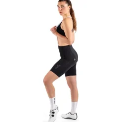 Nalini Perfect Fietsshort met bretels Dames - black/pristine 4020