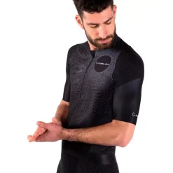 Nalini Protekt Dyneema Fietsshirt met Korte Mouwen - zwart 4000