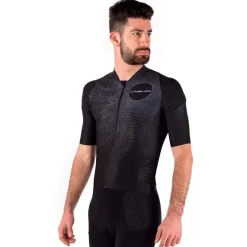 Nalini Protekt Dyneema Fietsshirt met Korte Mouwen - zwart 4000