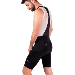 Nalini PROTEKT Dyneema Fietsshorts met bretels Heren - zwart 360