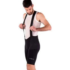 Nalini PROTEKT Dyneema Fietsshorts met bretels Heren - zwart 360