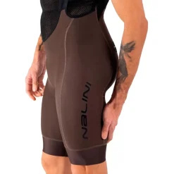 Nalini Pure Gravel Fietsshorts met bretels Heren - brown 4550