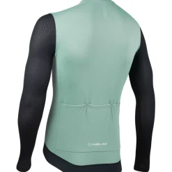 Nalini Pure Gravel Fietstrui met lange mouwen Heren - turquoise/black 4180