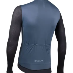 Nalini Pure Gravel Fietstrui met lange mouwen Heren - dark blue/black 4250