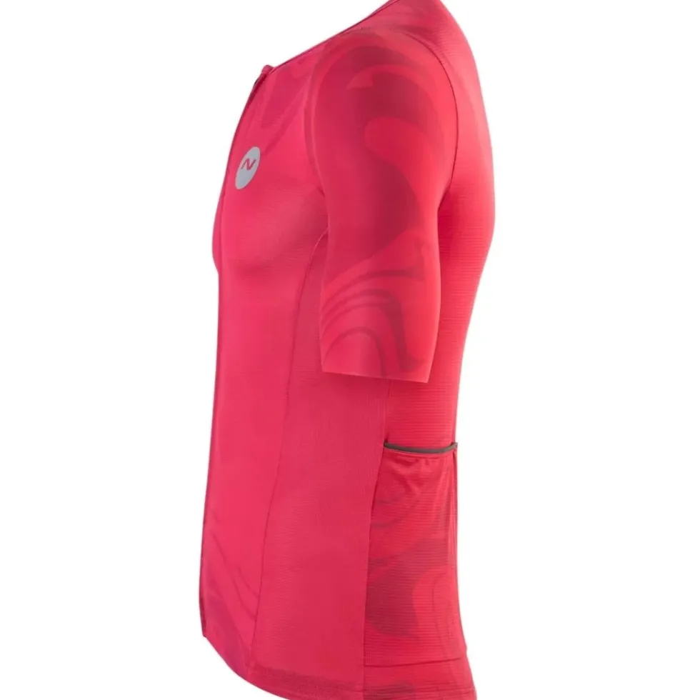 Nalini Pure Silver Fietsshirt heren - cherry 4100