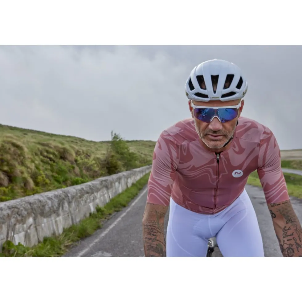 Nalini Pure Silver Fietsshirt heren - cherry 4100
