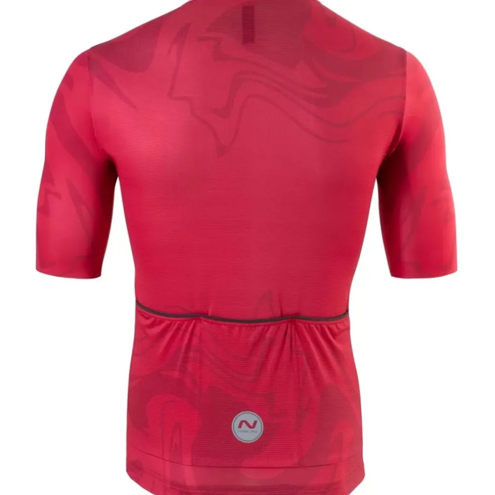 Nalini Pure Silver Fietsshirt heren - cherry 4100