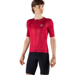 Nalini Pure Silver Fietsshirt heren - cherry 4100