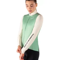 Nalini Race Warm Fietsjas Dames - sage/pristine 4400