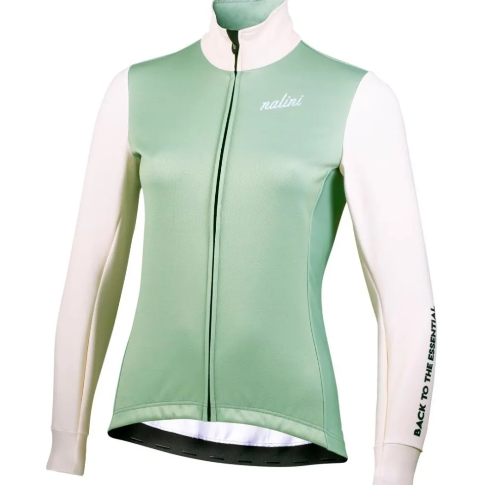 Nalini Race Warm Fietsjas Dames - sage/pristine 4400