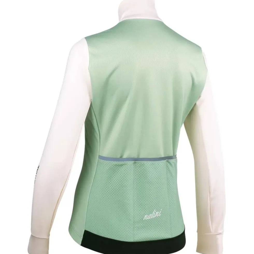 Nalini Race Warm Fietsjas Dames - sage/pristine 4400