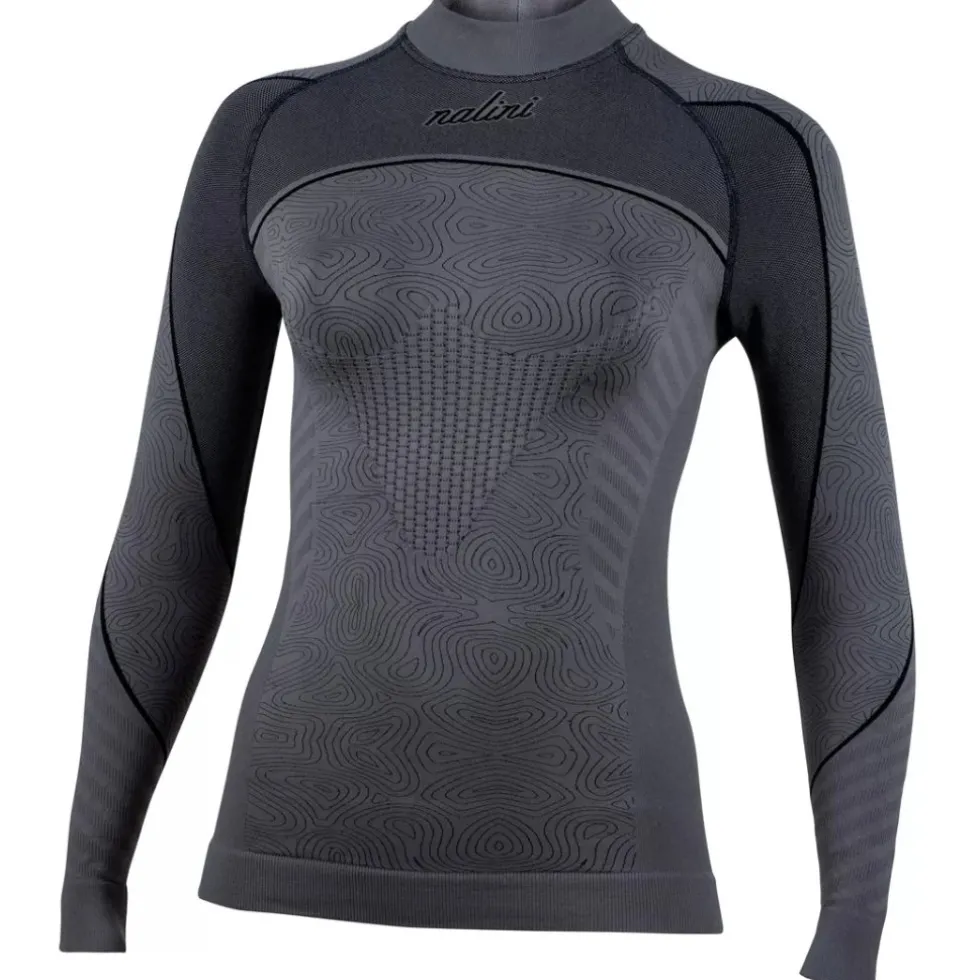 Nalini Seamless Tech Baselayer met lange mouwen Dames - grijs 3800