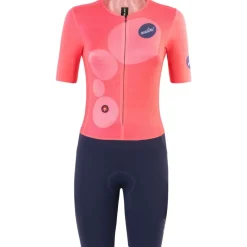 Nalini Skinfluid Racepak dames - blauw/roze 4250