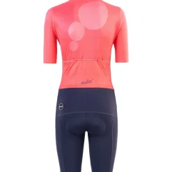 Nalini Skinfluid Racepak dames - blauw/roze 4250