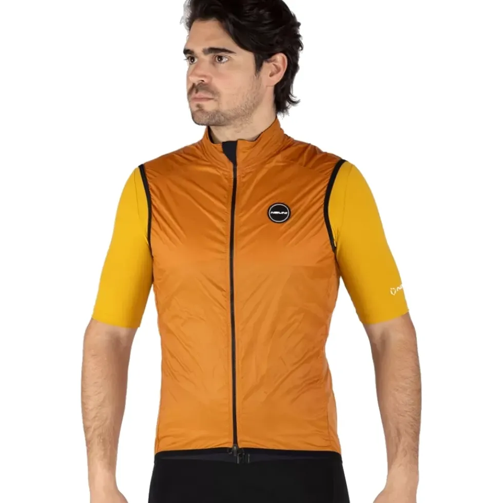 Nalini Texas Fietsvest Heren - curry 4055