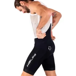 Nalini Thunder Fietsbroek met bretels Heren - zwart 4000