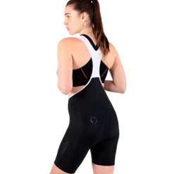 Nalini Thunder Fietsshort met bretels Dames - zwart 4000