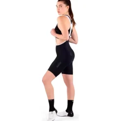 Nalini Thunder Fietsshort met bretels Dames - zwart 4000