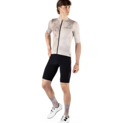 Nalini Tie Dye Fietsshirt heren - sand 4500