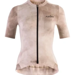 Nalini Tie Dye Fietsshirt dames - sand 4500