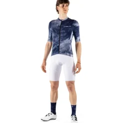 Nalini Tie Dye Fietsshirt heren - blauw 4200