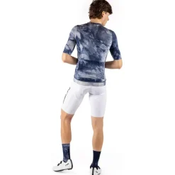 Nalini Tie Dye Fietsshirt heren - blauw 4200