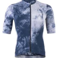 Nalini Tie Dye Fietsshirt heren - blauw 4200