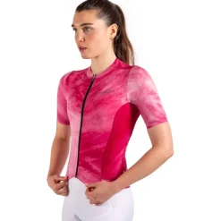 Nalini Tie Dye Fietsshirt dames - orchid 4700