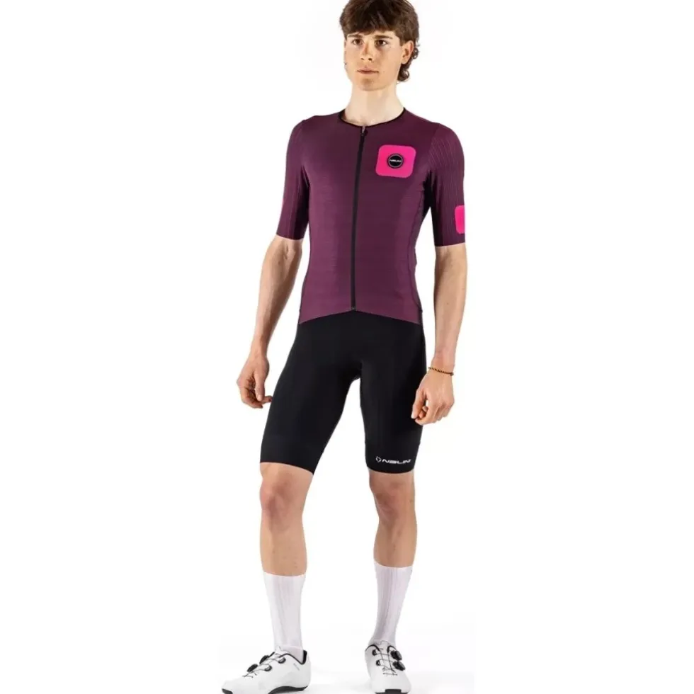 Nalini Xskin Speed Fietsshirt heren - langhe/fuxia 4600