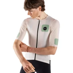 Nalini Xskin Speed Fietsshirt heren - off white 4020